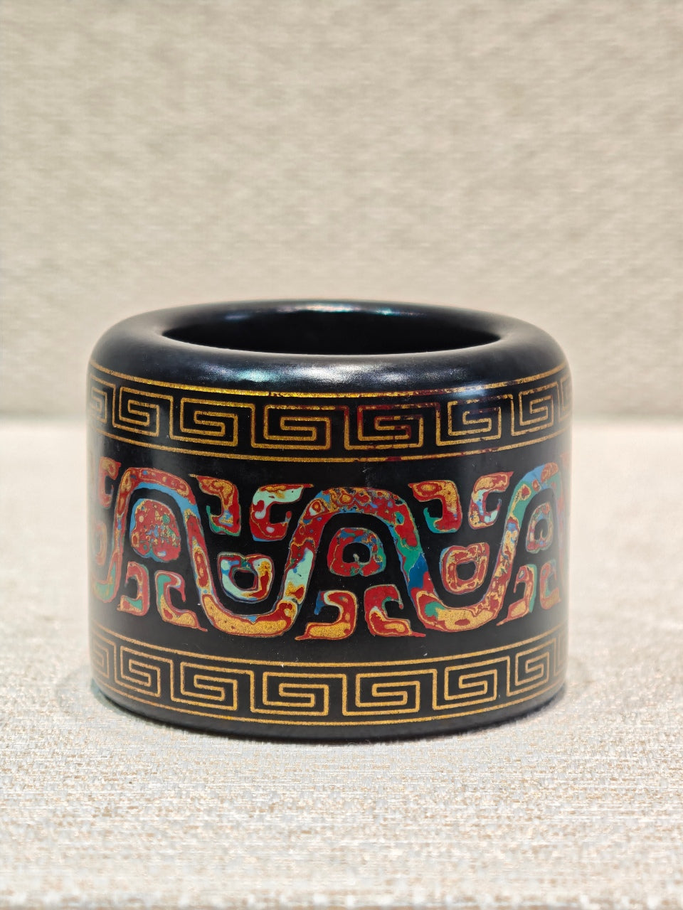 Heiqing Jade Lacquer Thumb Ring