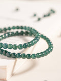 Azure Serenity Guatemalan Jade Bracelet