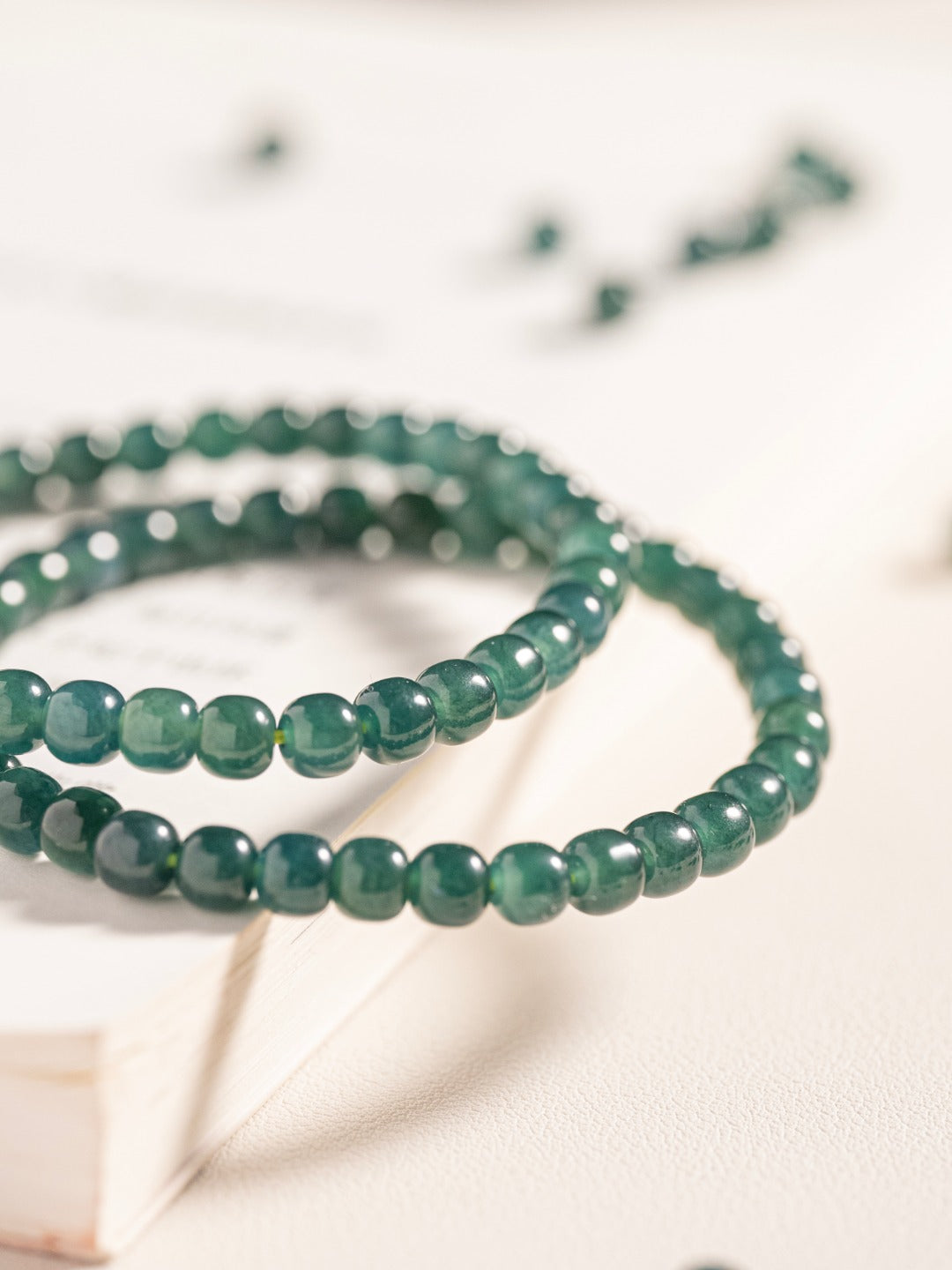 Azure Serenity Guatemalan Jade Bracelet