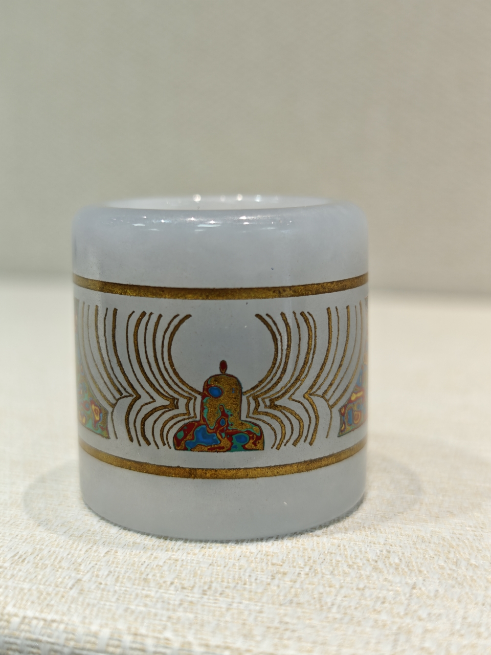 Jadeite Lacquer Thumb Ring