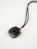 Midnight Jade Peace Pendant